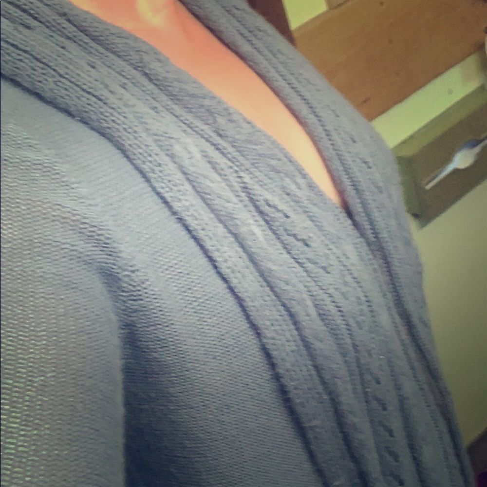 Cardigan -XL- natural blue